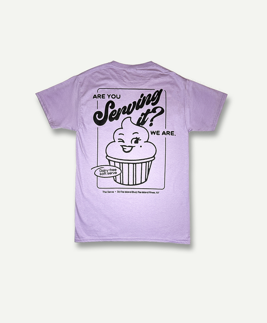 The Serve Tee (Purple)