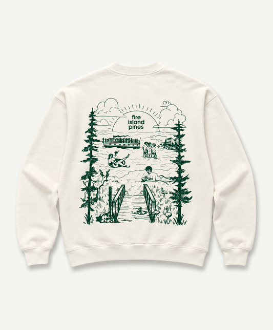 Daytime - Fire Island Pines Activities - Crewneck