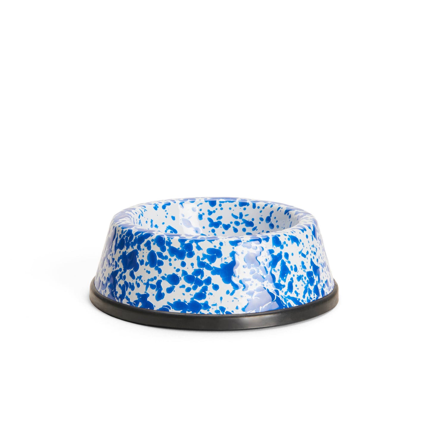 Splatter Enamelware Small Pet Bowl