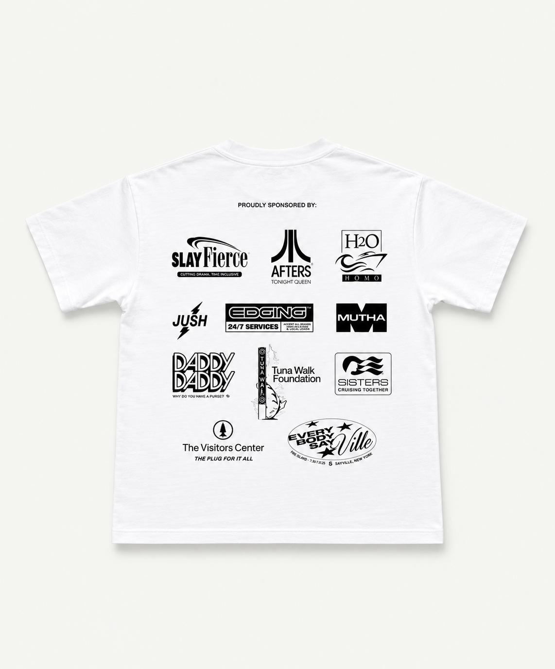 ‘I Lost My Mind in Fire Island Pines' Tee in White by the Visitors Center