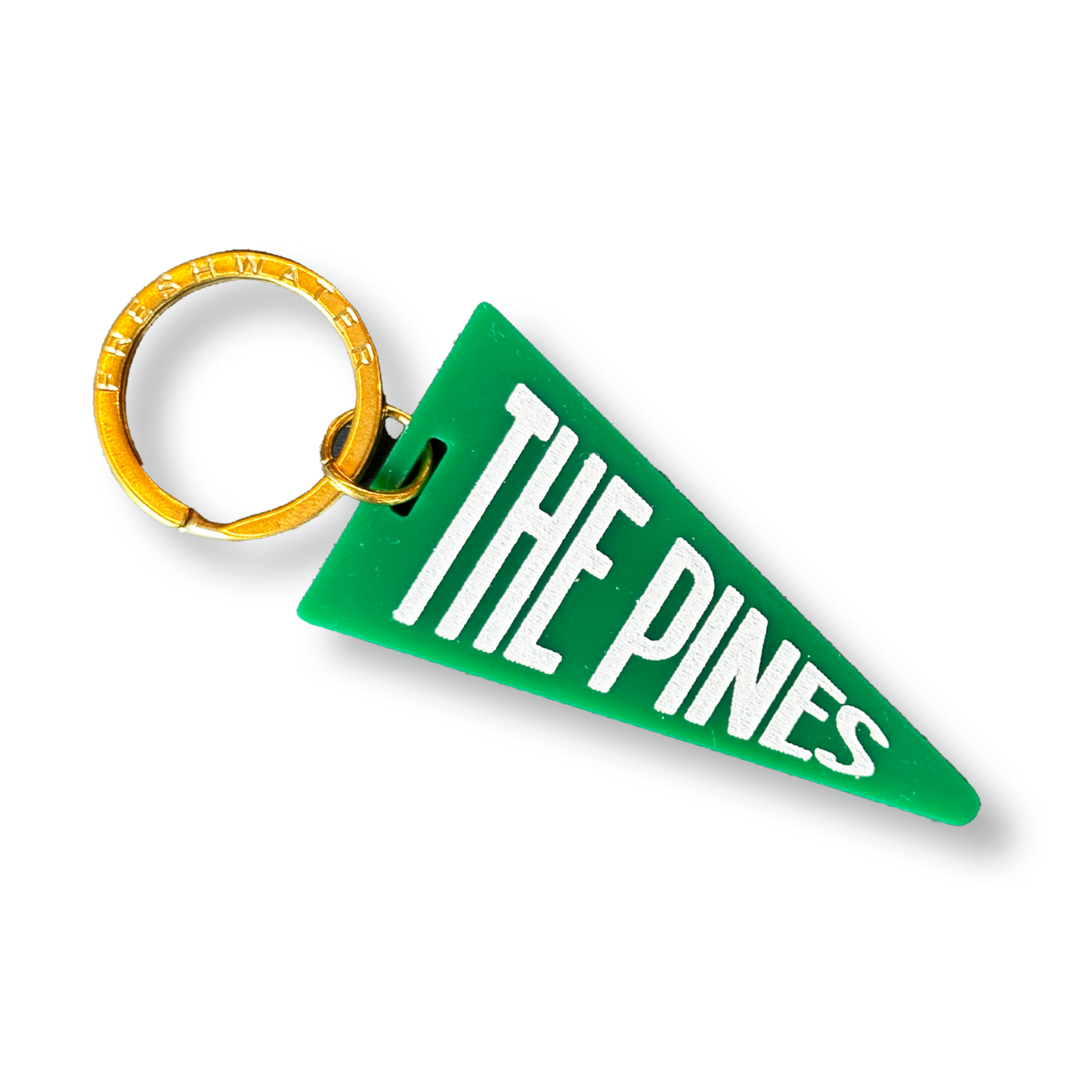 Pines Pennant Flag Keychain