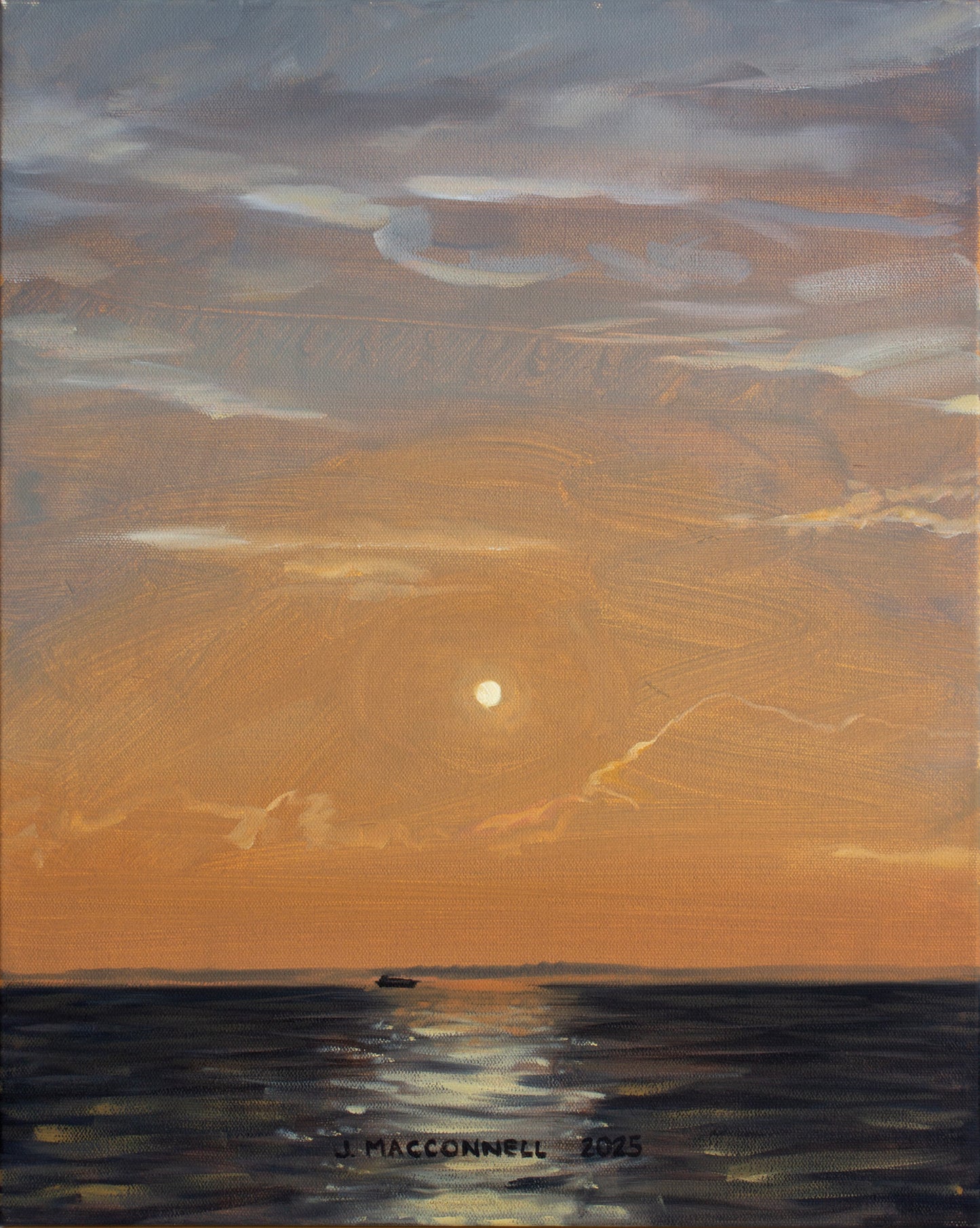 Sunset from the Ferry - John MacConnell