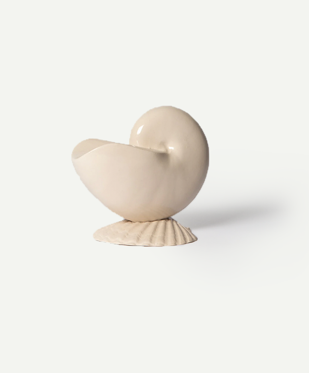 Portacandele Nautilus Candle Holder in Bianco (White) - Giuseppe Parrinello