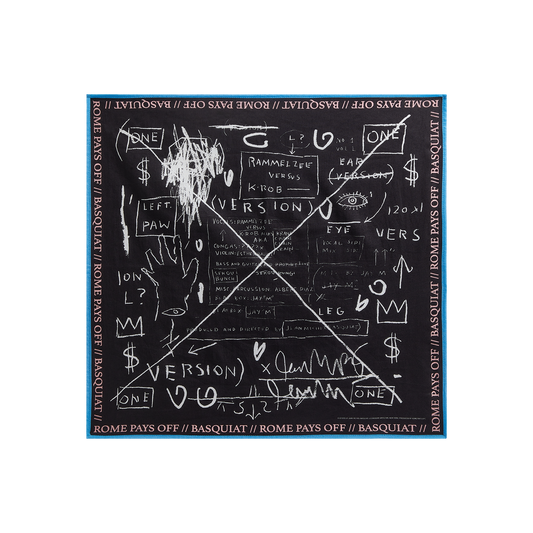 Jean-Michel Basquiat "Beat Bop" Bandana
