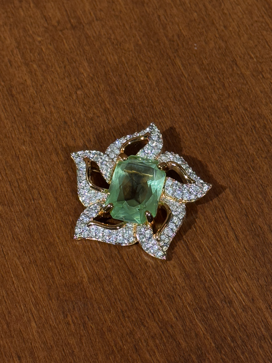 Flower in Sea-foam Green - Gail Candlin