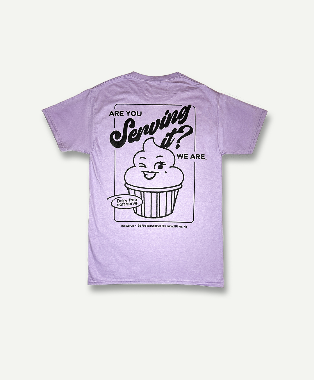The Serve Tee (Purple)