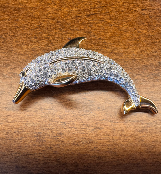 Dolphin Brooch - Gail Candlin
