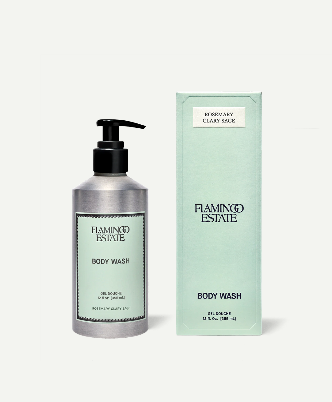 'Rosemary Clary Sage' Body Wash by Flamingo Estate