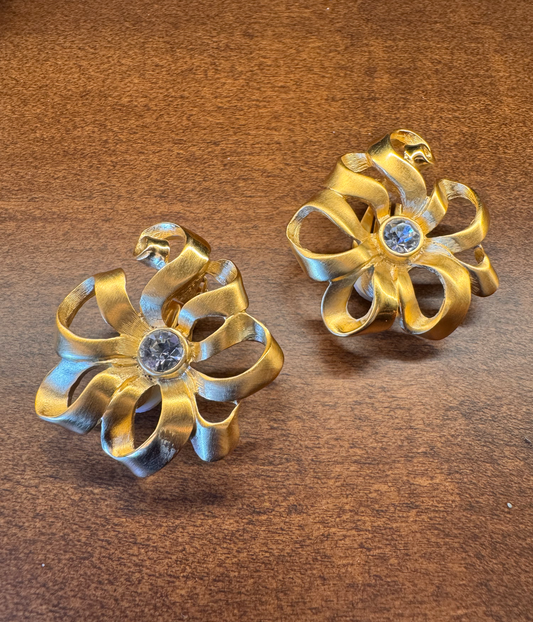 Bow Clip-on Earrings - Givenchy - Gail Candlin