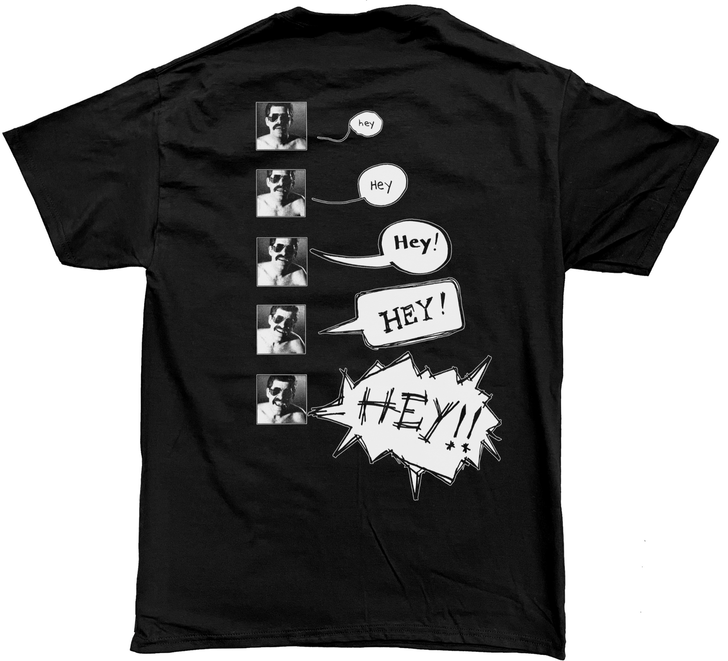 Butch Manual HEY! T-Shirt - Dark Entries Records