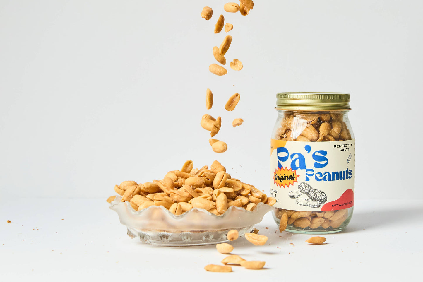 Pa's Peanuts | Crunchy Peanuts | Gourmet Virginia Peanuts