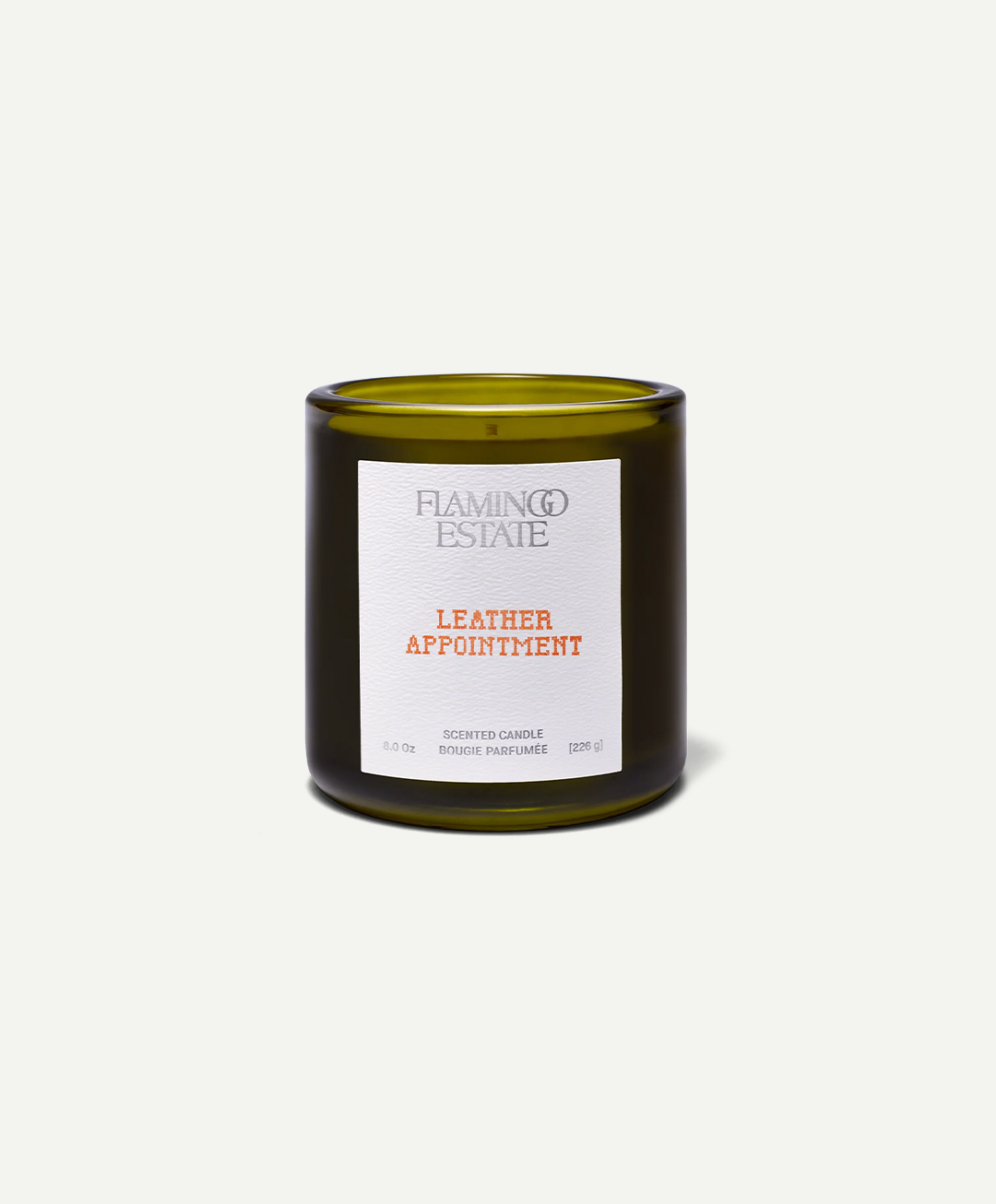 'Leather Appointment' Candle by Flamingo Estate