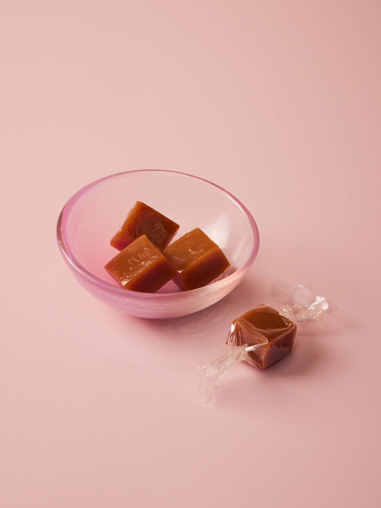 P.O.G. Caramels, Yellow Floral Gift Box, 6 oz