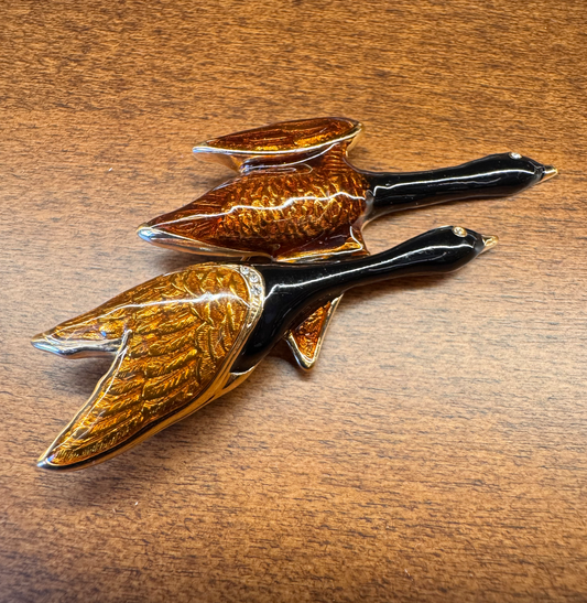 Geese Flying North - Gail Candlin