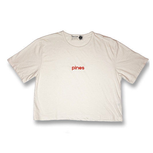 Pines Crop Top, Red