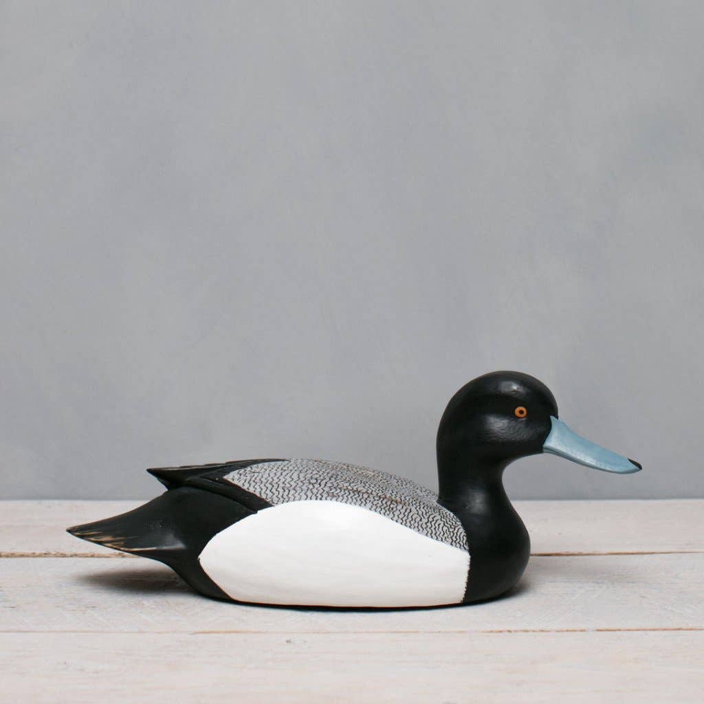 Duck - Scaup - 15"L - Hand Carved Ornament