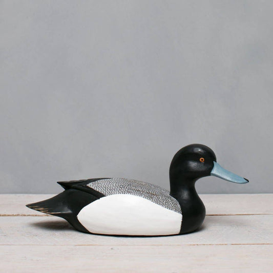 Duck - Scaup - 15"L - Hand Carved Ornament
