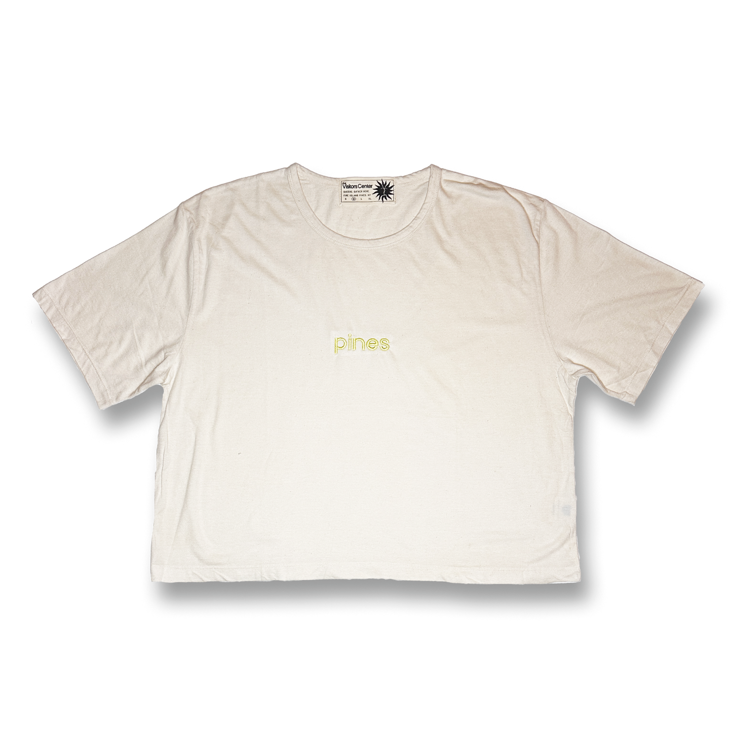 Pines Crop Top, Neon Green