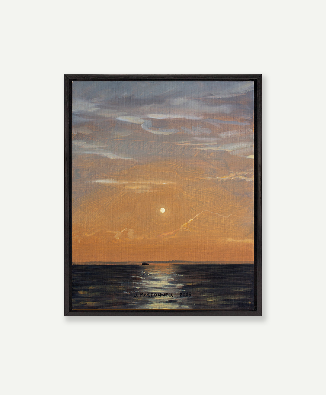 'Sunset from the Ferry' by John MacConnell